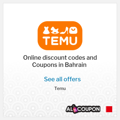 Coupon discount code for Temu 30% OFF