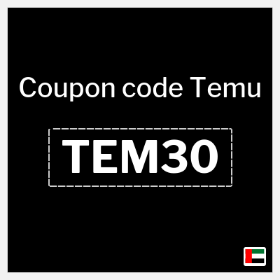 Coupon discount code for Temu 30% OFF for New Users