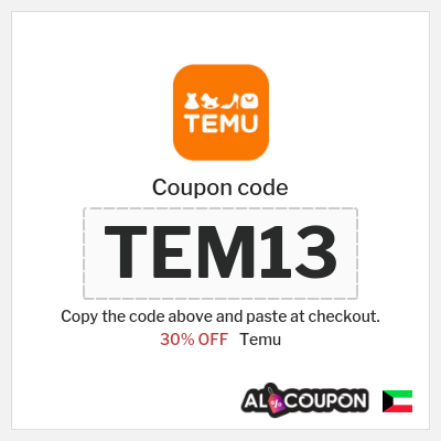 Coupon discount code for Temu 30% OFF for New Users