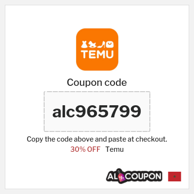 Temu Coupon (alc965799) Temu Coupon Code 2026