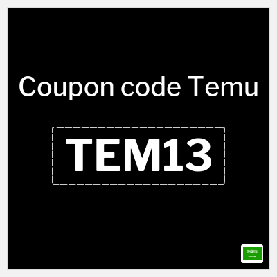 Temu Coupon (TEM13) Temu Coupon Code 2026