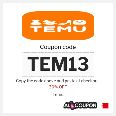 temu coupon code bahrain free shipping