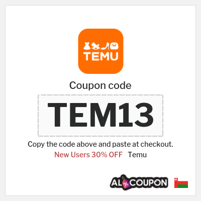 Temu Coupon (TEM13) Temu discount code