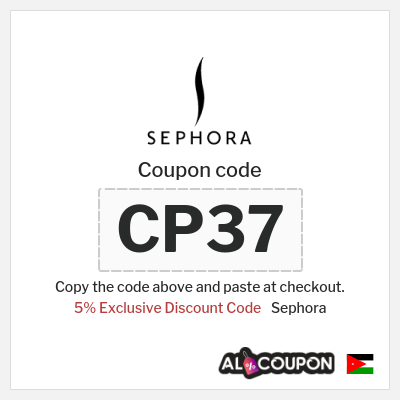 Sephora Coupon (CP37) Sephora Promo Code 2025