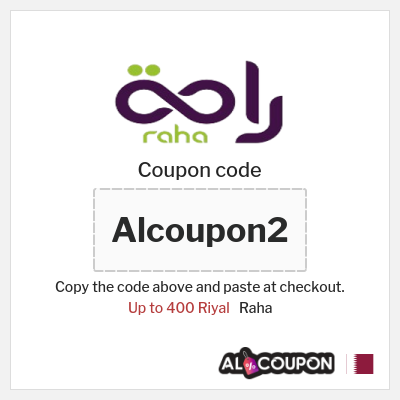 Coupon discount code for Raha 10% OFF