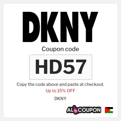 Coupon discount code for DKNY 15% OFF