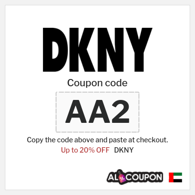 Coupon discount code for DKNY 20% OFF