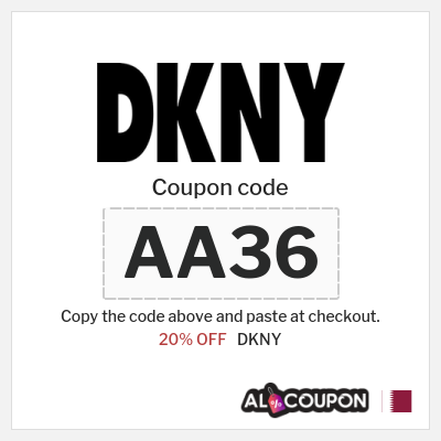 Coupon discount code for DKNY 20% OFF