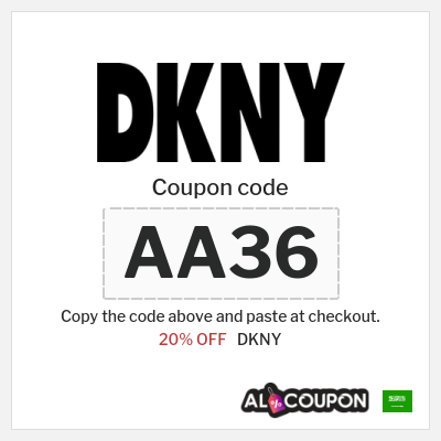 Coupon discount code for DKNY 20% OFF