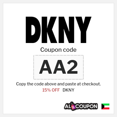 Coupon discount code for DKNY 15% OFF