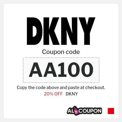 Coupon discount code for DKNY 20% OFF