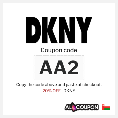 Coupon discount code for DKNY 20% OFF