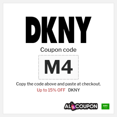 Coupon for DKNY (M4) Up to 15% OFF