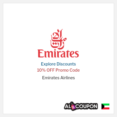 Sale for Emirates Airlines 10% OFF Promo Code