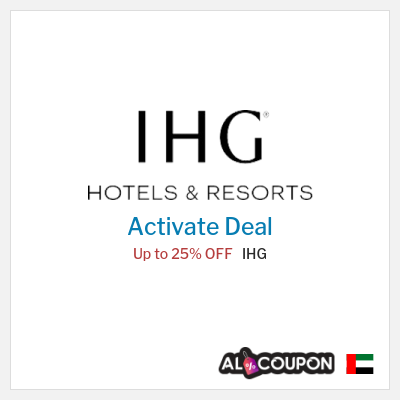 Special Deal for IHG Up to 25% OFF
