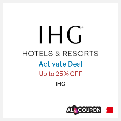 Special Deal for IHG Up to 25% OFF