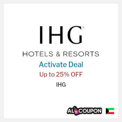 Special Deal for IHG Up to 25% OFF