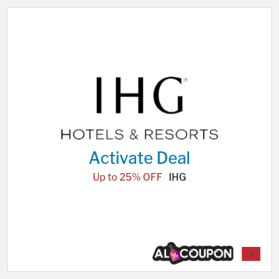 Special Deal for IHG Up to 25% OFF