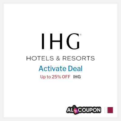 Special Deal for IHG Up to 25% OFF