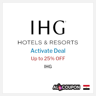 Special Deal for IHG Up to 25% OFF