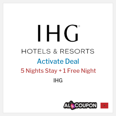 Special Deal for IHG 5 Nights Stay + 1 Free Night