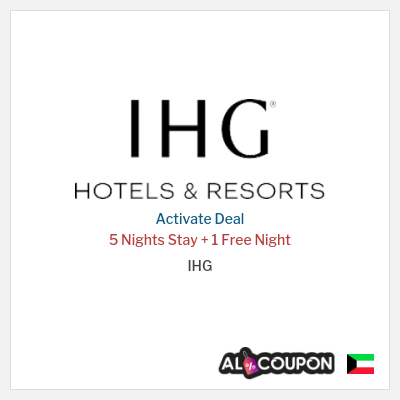 Special Deal for IHG 5 Nights Stay + 1 Free Night