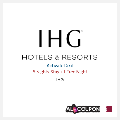 Special Deal for IHG 5 Nights Stay + 1 Free Night