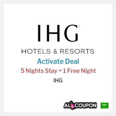Special Deal for IHG 5 Nights Stay + 1 Free Night