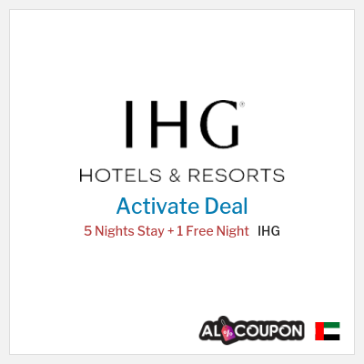 Special Deal for IHG 5 Nights Stay + 1 Free Night
