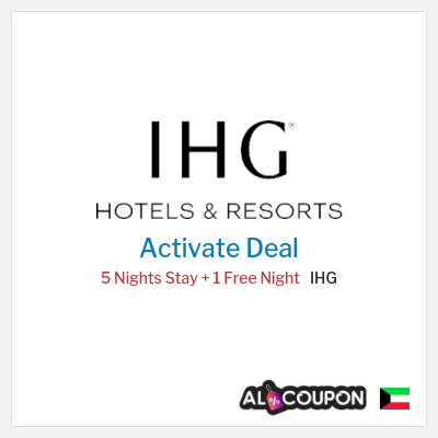 Special Deal for IHG 5 Nights Stay + 1 Free Night