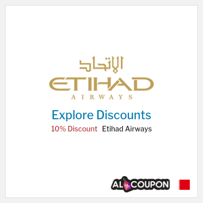 Coupon discount code for Etihad Airways Special Deals & Offers