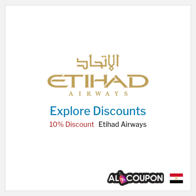 Coupon discount code for Etihad Airways Special Deals & Offers