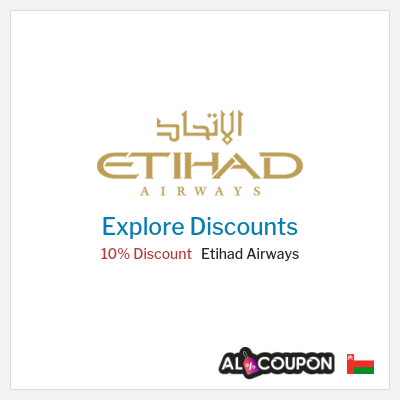 Coupon discount code for Etihad Airways Special Deals & Offers