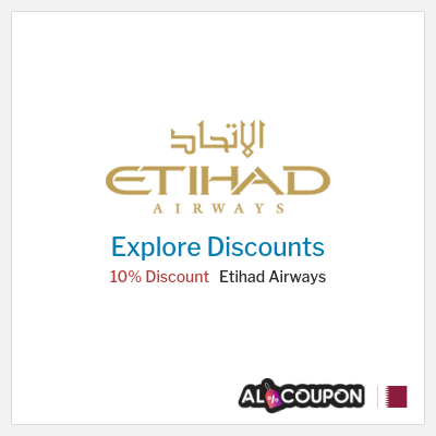 Coupon discount code for Etihad Airways Special Deals & Offers