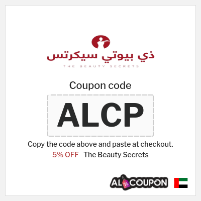 Coupon discount code for The Beauty Secrets 5% OFF