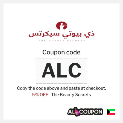 Coupon discount code for The Beauty Secrets 5% OFF