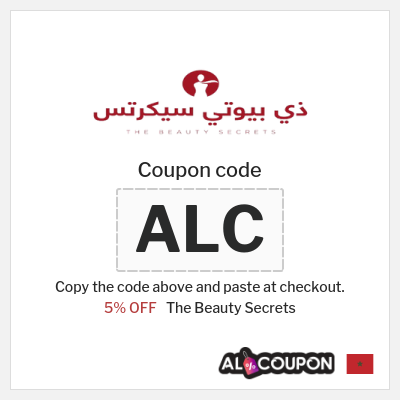 Coupon discount code for The Beauty Secrets 5% OFF