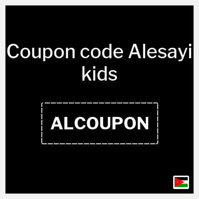 Coupon discount code for Alesayi kids 5% OFF