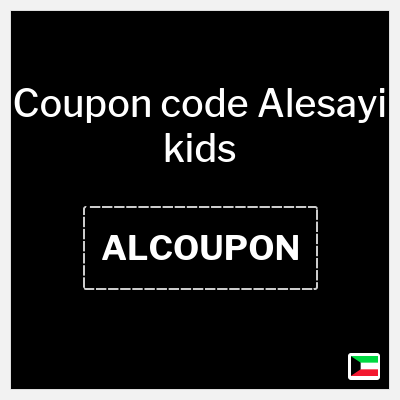 Coupon discount code for Alesayi kids 5% OFF