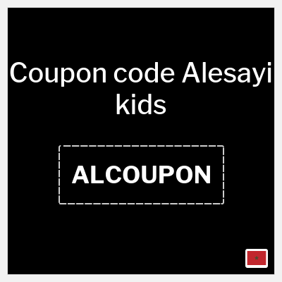 Coupon discount code for Alesayi kids 5% OFF