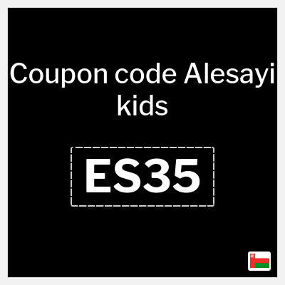 Coupon discount code for Alesayi kids 100% Exclusive Promo Codes