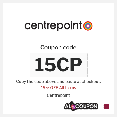 Coupon discount code for Centrepoint 10% Exclusive Coupon