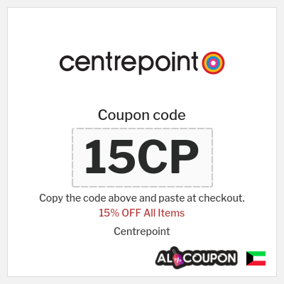 Coupon discount code for Centrepoint 10% Exclusive Coupon