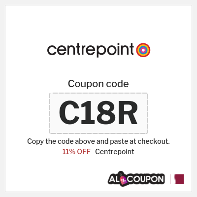 Coupon discount code for Centrepoint Up to 15% Coupons