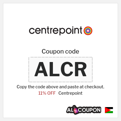 Coupon discount code for Centrepoint Up to 15% Coupons
