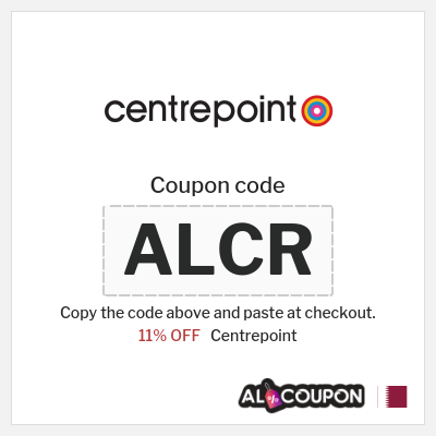Coupon discount code for Centrepoint Up to 15% Coupons