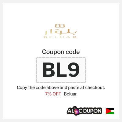 Coupon discount code for Beluar 7% OFF