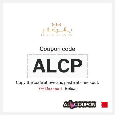 Coupon discount code for Beluar 7% OFF