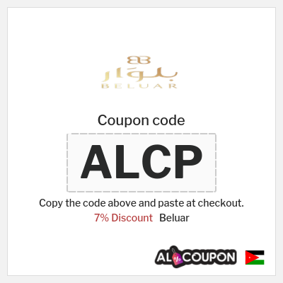 Coupon discount code for Beluar 7% OFF