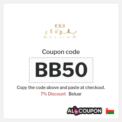Coupon discount code for Beluar 7% OFF